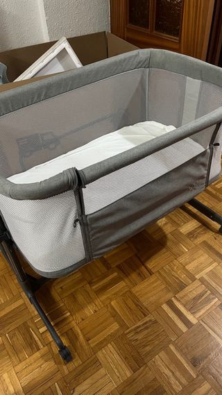 Cuna colecho NOAH gris