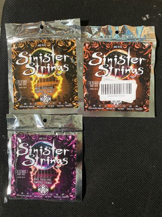 Cuerdas Guitarra Sinister Strings unidad
