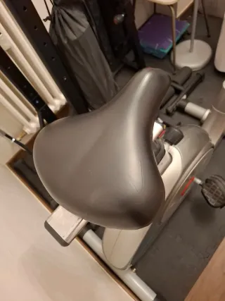 Bicicleta Estática Gris