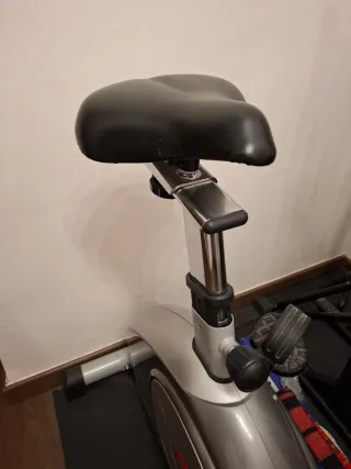 Bicicleta Estática Gris