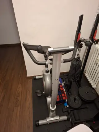 Bicicleta Estática Gris