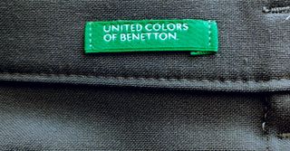 Pantaloni grigi benetton taglio classico