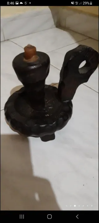 Conjunto recibidor castellano años 70