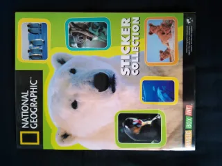 Álbum Cromos "National Geographic" Magic Box.