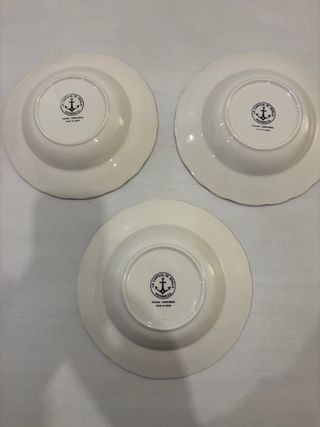 3 Platos Hondos Cartuja de Sevilla