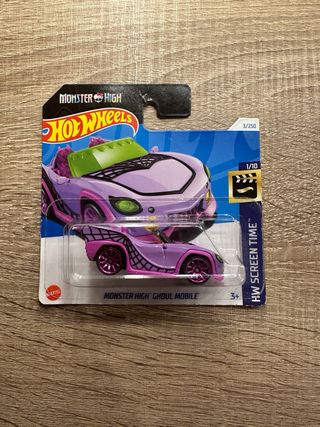 Hot Wheels Monster High Ghoul Mobile y McLaren