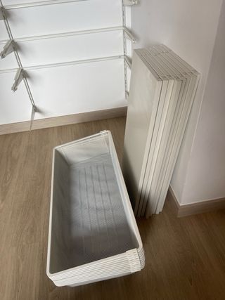 Estantería Armario IKEA Boaxel Blanca