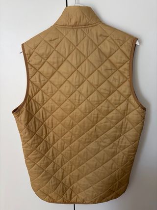 Giubbotto imbottita Barbour in giallo senape