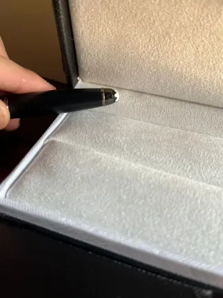 Penna Montblanc Matte Ultra Black - roller (NUOVA)