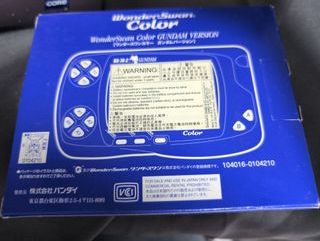 WonderSwan Color Gundam Version Bandai RX-78-2