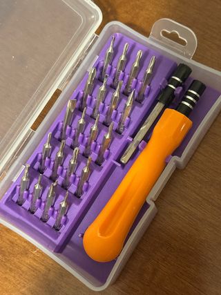 Caja de puntas de destornillador