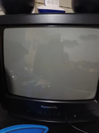 Televisor Panasonic CRT Color Negro