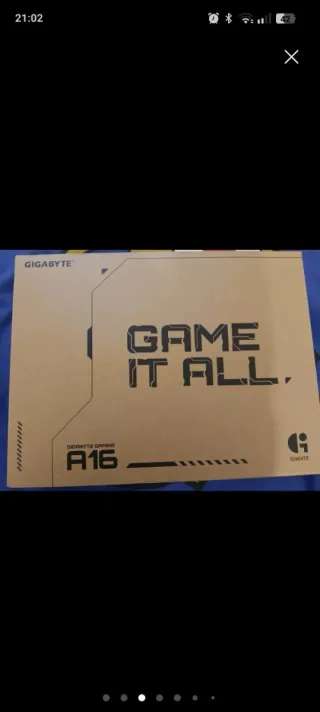 Portátil Gigabyte Gaming RTX 5050.