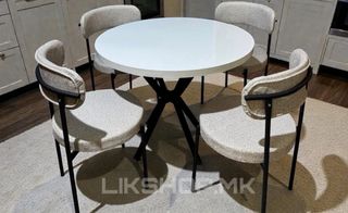 Conjunto Muebles Jardín Ratán Beige
