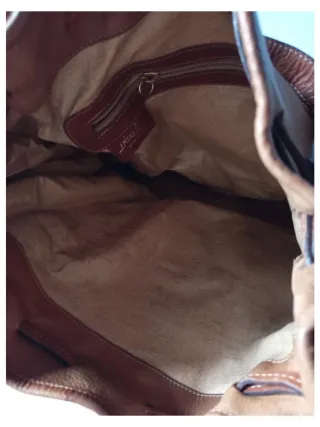 Borsa Enrico Vivalli Pelle Marrone