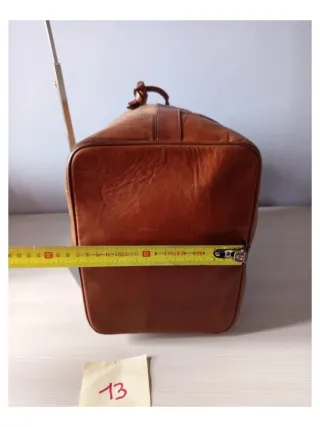 Borsa Enrico Vivalli Pelle Marrone