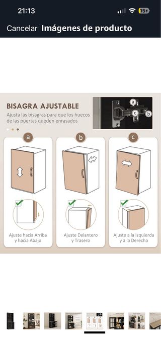 Alacena de cocina sin usar