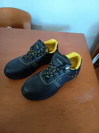 Zapatos de seguridad FORLI negros y amarillos