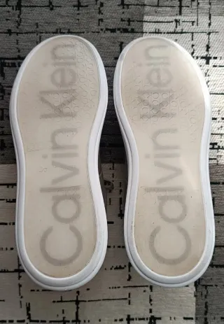 Scarpe Calvin Klein Uomo Beige/Rosa Tg 44