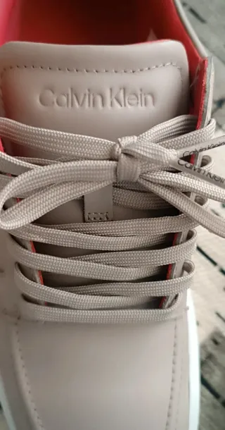 Scarpe Calvin Klein Uomo Beige/Rosa Tg 44