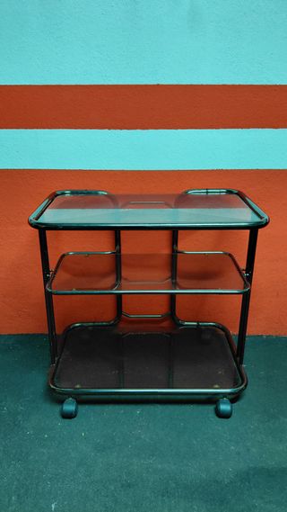 Mesa TV Cristal y Metal