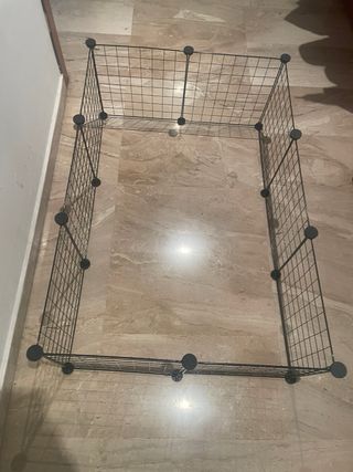 Jaula para mascotas negra