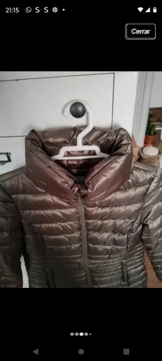 Abrigo acolchado Pedro del Hierro gris