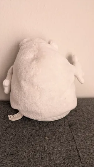 Pupazzo criceto morbido bianco