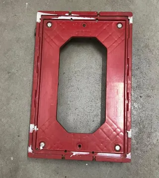 Carro para herramientas rojo