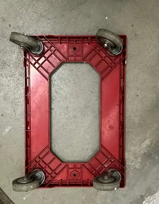 Carro para herramientas rojo