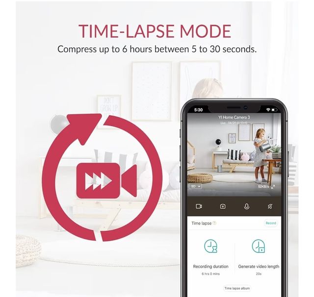 Cámara de seguridad Yi Hogar 2 unidades