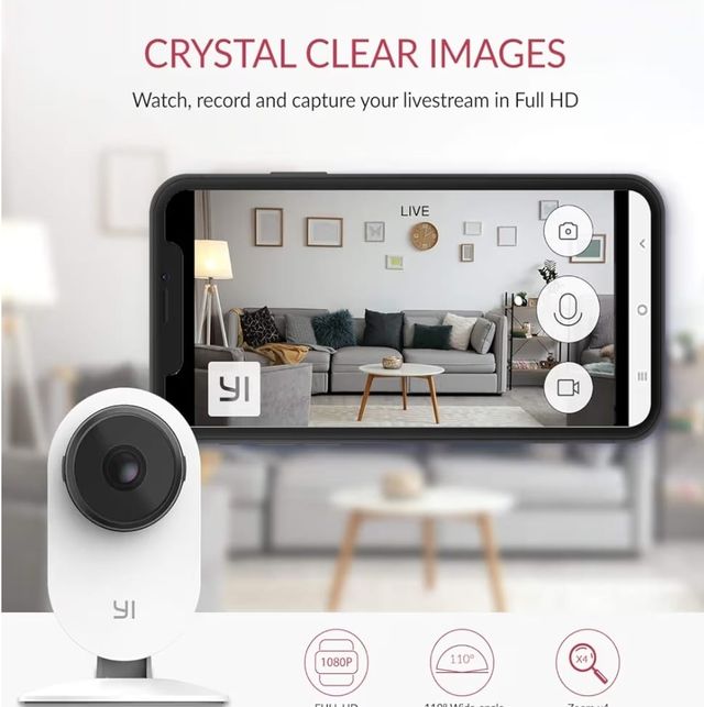 Cámara de seguridad Yi Hogar 2 unidades