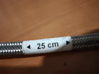 Latiguillo flexible acero inoxidable 25cm