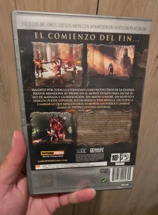 God of War II PS2 Platinum