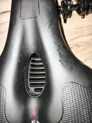 Sillín y poste Bicicleta Unisex 30cm