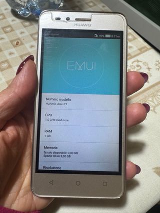 Huawei Y3 Dual SIM Oro/Plata