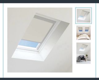 Cortina para ventana de tejado