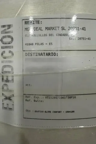 Colchón Grafeno Elite Confort Eccox. Nuevo