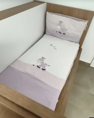 Colcha y chichonera infantil Alondra