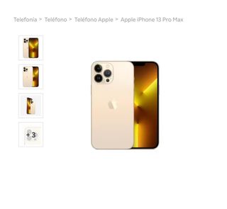 iPhone 13 Pro Max Dorado