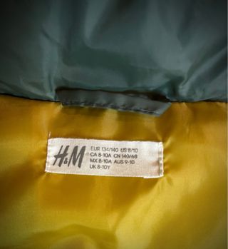 Chaleco Niño H&M Talla 134-140 Verde