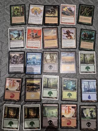 Lote cartas Magic The Gathering variadas