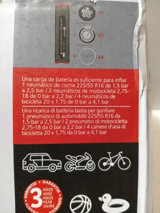 Compresor Recargable Portátil Ultimate Speed