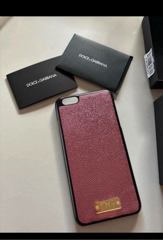 Custodia iPhone 6 Dolce & Gabbana Rosa Brillante