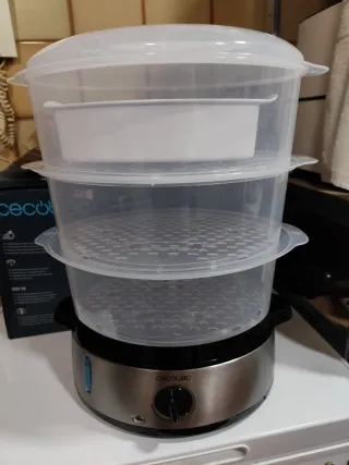 Cecotec Vaporera Vapovita 3000 Inox