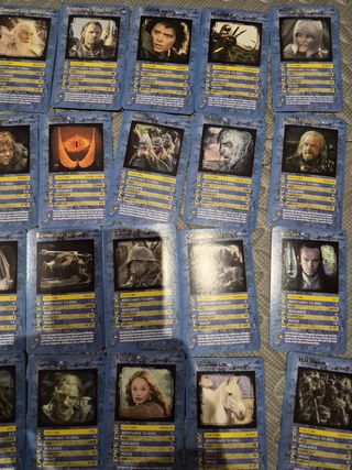 Cartas El Señor de los Anillos TCG lote