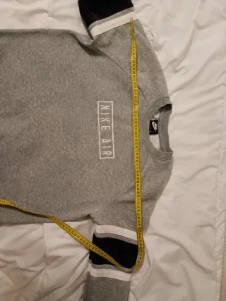 Sudadera Vintage Nike Air Gris niño