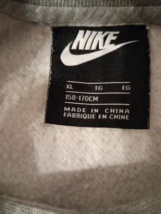 Sudadera Vintage Nike Air Gris niño