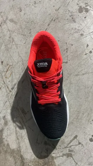 Scarpe da running Joma nere e arancioni