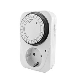 Enchufe con temporizador manual